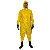 Macacão Trevira Amarela C/Capuz C/Luvas C/Botas N.42 GG Impermeável Brascamp CA 28445