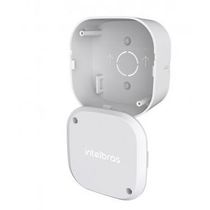 Caixa Passagem Plástico Quadrada Branca 102x102x55mm C/tampa VBOX1100 Intelbras