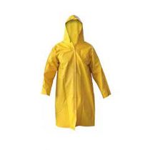 Capa Impermeável PVC Forrado Amarela C/Capuz Botão GG 05CAP0010010 Maicol CA 28191