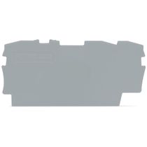 Placa Separação Conector Passagem 0,8mm 0,8x59,5x33mm 2,5mm Cinza 20021391 Wago