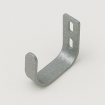 Gancho Perfilado Curto Aço Inox S/Revestimento 38x38mm 14msg DP528 Dispan