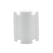 Curva Canaleta Vertical Externa Abs S/Revestimento Branca S/Vedação DX1834000 Dutotec