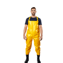 Jardineira Pvc Amarela C/Botas N.42 P JARDINEIRASANEAMENTO Brascamp