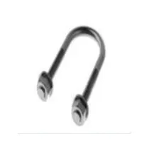 Grampo U Vergalhão AC GE Porcas/arruelas 5/16" 1 1/4" S4304E Stringueto