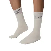 Meia Proteção Frigorífica Cano Longo Algodão Cru Bege Único 01ACE0010040 Maicol CA 10977