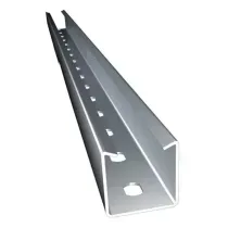 Perfilado Metálico Simples Perfurada AI 16msg 38x38mm 3000mm DP502 Dispan