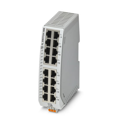 Switch 10/100 Mbit/s Modular Ethernet 16 Portas RJ45 Fls FLSWITCH1016N ...