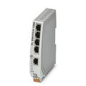 Switch-10-100-1000-Mbit-s-Modular-Ethernet-5-Portas-RJ45-Fls-FLSWITCH1105N-Phoenix-Contact