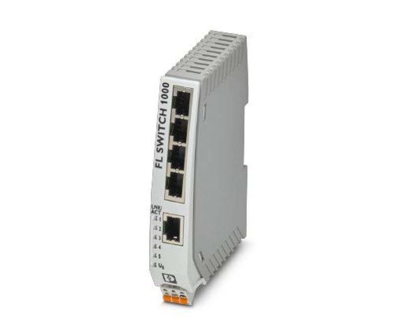 Switch 10/100/1000 Mbit/s Modular Ethernet 5 Portas RJ45 Fls