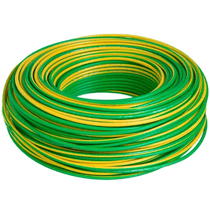 Cabo Flexível 750V 70G Pvc 0,75MM2 Amarela/Verde Cabos Nbr