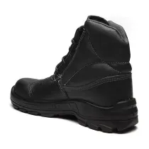 Botina Couro Cadarço PU BI Composite Antiperfurante Aramida Preta 40 Manobreiro Iron 4031BAMS1662LL Bracol