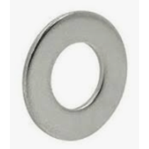 Arruela Lisa Aço Carbono 1/4" Galvanizado Fogo DP619 Dispan