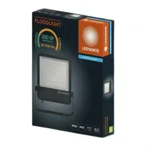 Projetor Led AL Preta Retang Vidro IP-65 141W 5000K 100-277V 19740 Lúmens 102000h Floodlight PFM 7022711 Ledvance