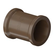 Luva não metálica de policloreto de polivinila PVC marrom soldável 25mm C/bucha de latão 22170260 Tigre