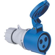 Tomada Extensão móvel/acoplamento Pvc Fêmea 2P+Terra 32A 220-250V Azul 6H IP-44 56255135 Tramontina