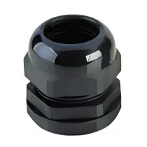 Prensa Cabo Reto Longa nylon Preta IP-67 BSP 1" 18-25mm S8 S854LPTI Steck