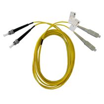 Cabo óptico patch cord multimodo OM2 50/125 duplex LSZH amarelo SC-UPC/ST-UPC 25M 33004584 Furukawa
