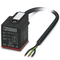 Conector Sensor Atuador Quadrado TPU 1 LED 3 Polos 1,5M SAC3P1,5PUOA1LZOD Phoenix Contact