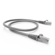 Patch cord U/UTP 24AWG Cat.6 cm cinza 500mm T568-A/B RJ-45 Multilan 35129083 Furukawa