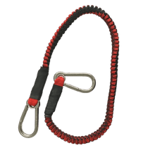 retentor com 2 mosquetões comprimento contraído 0,70cm cinturão de segurança TSTE2M15 Ultra Safe