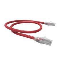 Patch Cord U/UTP 24AWG Cat.5e CM Vermelho 1500mm T568-A/B RJ-45 Multilan 35103089 Furukawa
