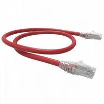 Patch Cord U/UTP 24AWG Cat.6Cm Vermelha 2,5m T568-A/B RJ-45 Multilan 35129069 Furukawa