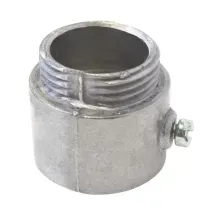 Conector Eletroduto Unidut Cônico Versátil Rosca Alumínio com Vedação BSP 2" Cinza UCV UCV200C-PB Daisa
