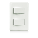 Conjunto-Montado-Modulo-Simples-Horizontal-10A-250V-com-Dois-Interruptores-Stella-869310-Steck
