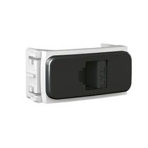 Módulo de Tomada para Rede de Telefonia 1 Módulo RJ45 5E Preto com Keystone Compose 13387546 Weg