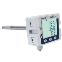 Transmissor de Temperatura Haste -40 a 100G 4 1/2 dígitos 4-20 mA 12-30VCC IP-65 RHT Climate DM 8804111101 Novus