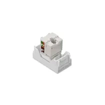 Módulo de Tomada para Rede de Telefonia Embutir RJ45 CAT5E Branca Stella 868095 Steck