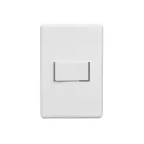 Conjunto Montado Módulo Simples Horizontal 10A 250V Interruptor Stella 869210 Steck