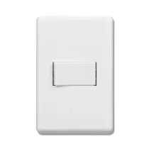 Conjunto Montado Módulo Paralelo Horizontal 10A 250V Interruptor Stella 869220 Steck