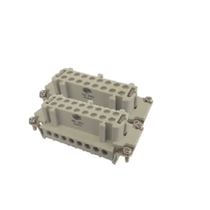 Porta Contato Tomada Múltipla Fêmea 32 Polos Parafuso 16A 400V 0,75-2,5mm2 TMH TMH32F Turk