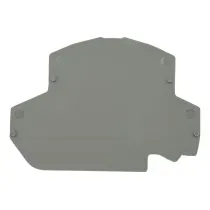 Tampa de Conector de Passagem em Poliamida Cinza 2,5mm2 Borne BTWI TFBTWI2,52F Weg