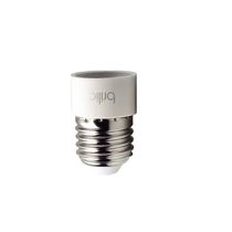 Adaptador base soquete lâmpada termoplástico E27 para E14 431481 Brilia