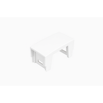 Acessório Interruptor Tomada Predial Bloco Duplo Cego Branco DX9928000 Dutotec