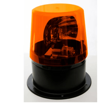 Sinalizador Luminoso Individual Contínuo Policarbonato Âmbar 110/220V 55W Vigilant L 031206 Engesig