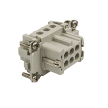 Contato tomada múltipla fêmea parafuso 0,75-2,5mm2 6 polos 16A 400V TMH06F Harde