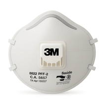 Respirador Descartável Concha Branca Com Válvula Pff2-S 8822 Hb004835516 3M