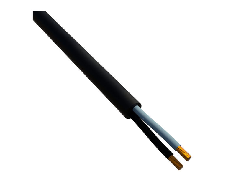 CABO FLEXIVEL 1KV 90G HEPR 2X4MM2 PT NEXANS HEPR-PVC-1