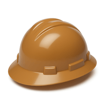 Capacete Aba Frontal Marrom Cacau Simples Sem Jugular V-Gard 311860 Msa