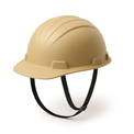 Capacete Aba Frontal Bege Simples Com Jugular