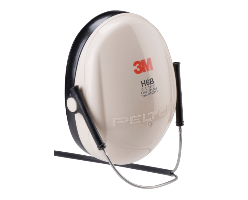 Abafador-Peltor-Branco-H6B-3M---lateral-esquerda