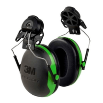 Abafador De Ruído Concha Acoplável Ao Capacete Preta/Verde 16Db Peltor X1P3E Xa007709299 3M