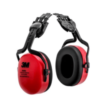 Abafador De Ruído Concha Acoplável Ao Capacete Vermelha 17Db Muffler Hb004774749 3M