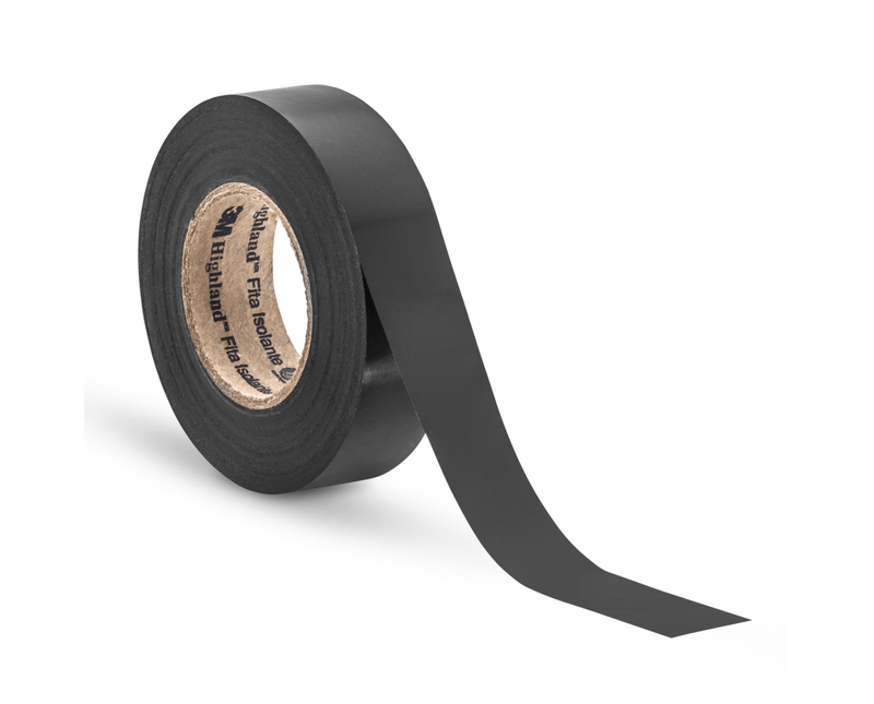 Fita Isolante Highland Preta Classe C 750V 19MMX20M Hb004171797 3M-2