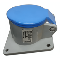 Tomada Embutir Macho 3 Polos + Terra 16A 240V Azul SN4049 Steck