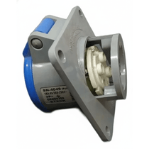 Tomada Embutir Macho 3 Polos + Terra 16A 240V Azul SN4049 Steck