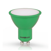 Lâmpada Led Par38 Dicroica E27 Verde Bivolt 16W 900LM Superled Colors 05478 Ourolux